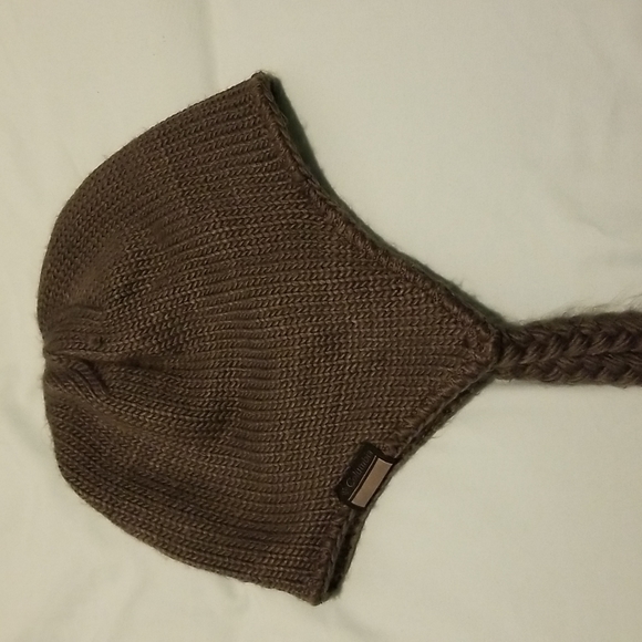 Gray Columbia fleece lined beanie - Picture 3 of 4